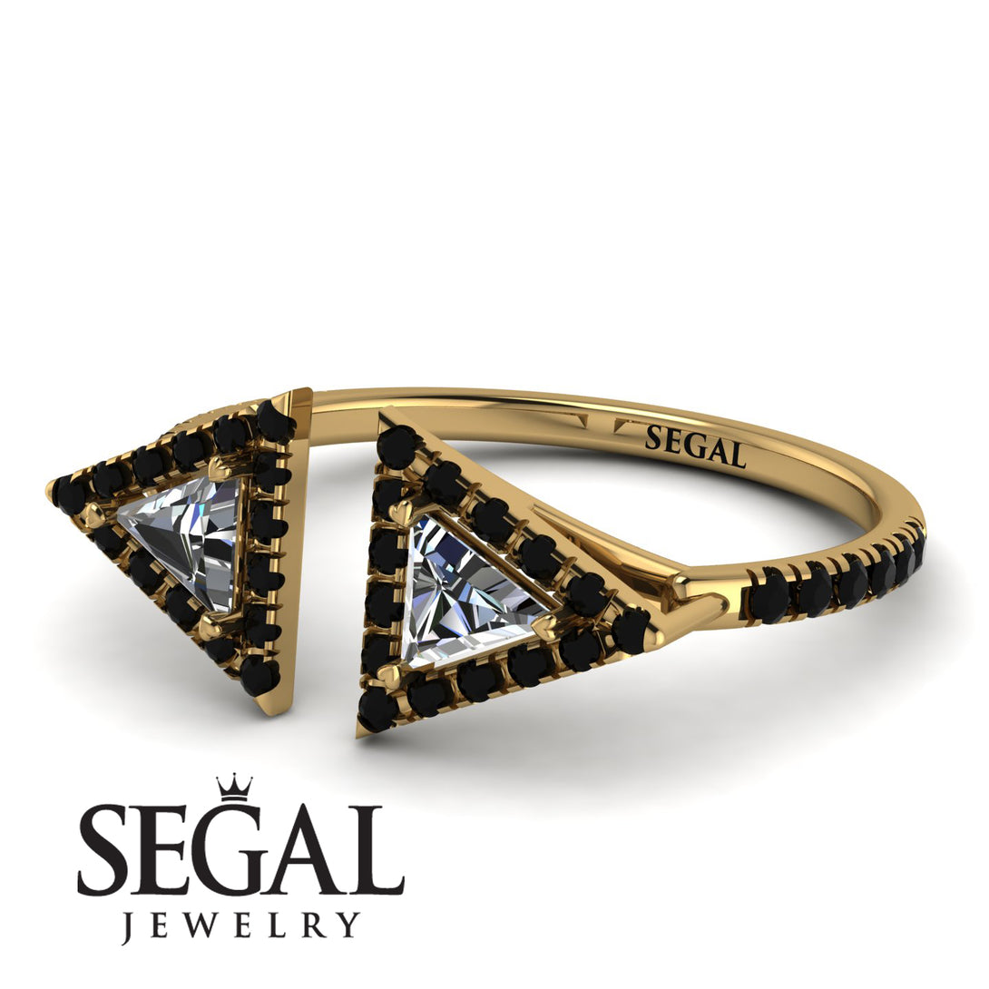 Triangle Diamond Open Ring - Nevaeh No. 31